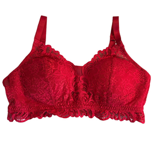 Bali Comfort Revolution Lace Bra Medium Berry No Underwire